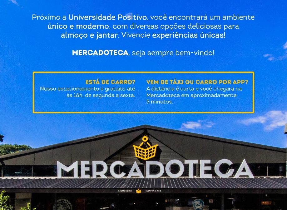 Parceria gastronômica com a Mercadoteca