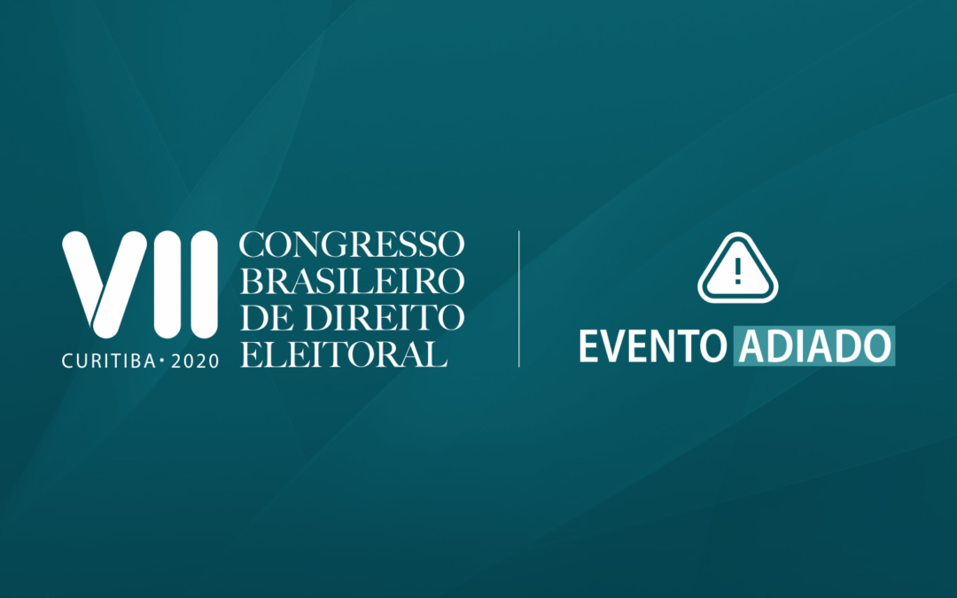 VII CBDE é adiado por recomendação do Ministério da Saúde