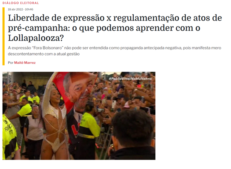 Confira artigo sobre liberdade de expressão publicado no Plural